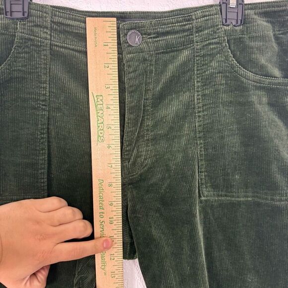 Kut From The Kloth Green Corduroy Bootcut Jeans Size 12 - Picture 5 of 11